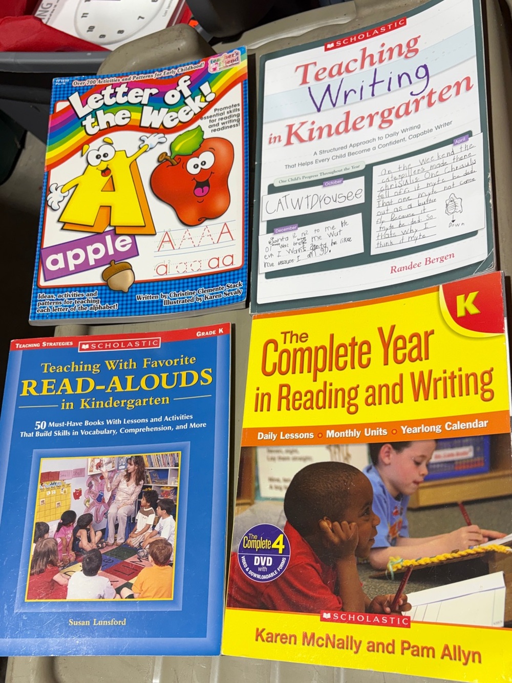 4 Invaluable Kindergarten Teaching Resource Books